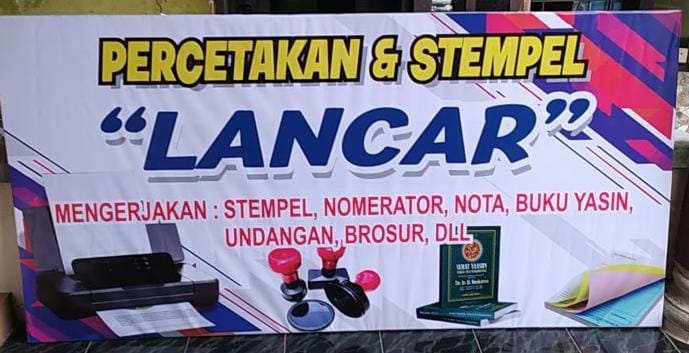 Foto PERCETAKAN DAN STEMPEL LANCAR 1